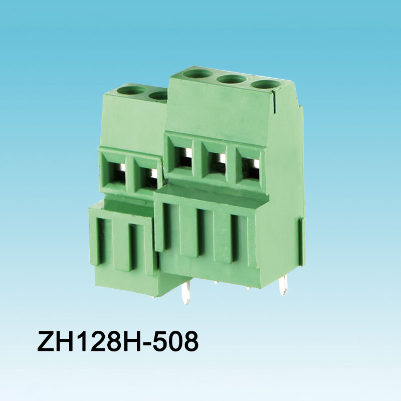 128 Terminal de Parafuso PCB de Emenda Mediana