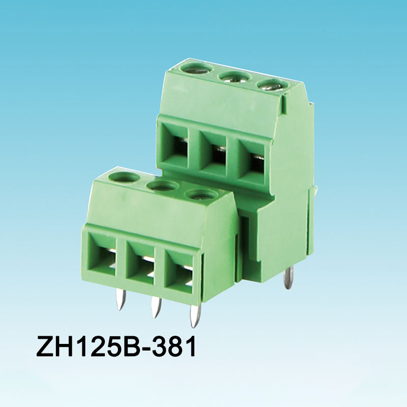 3.81 Bloco Terminal de PCB de Parafuso de Combinação Verde