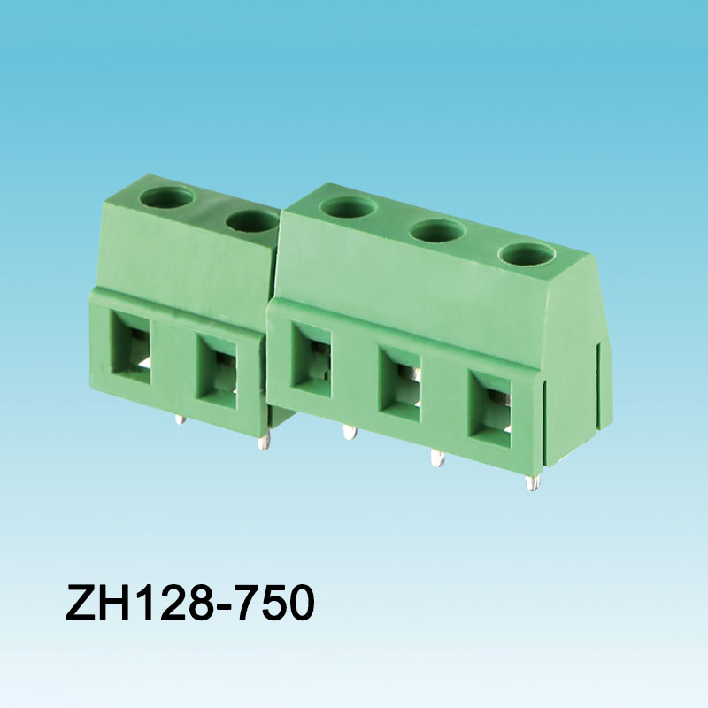 128-7.5 Bloco de terminais de parafuso PCB